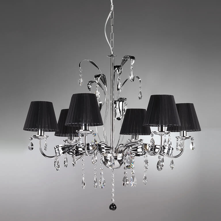 Lampadario Jacqueline nero