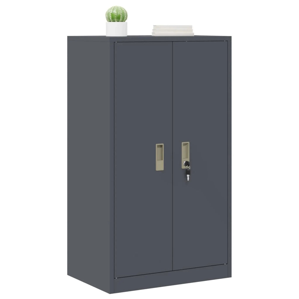 Armadio Antracite 60 x 40 x 105 cm Acciaio