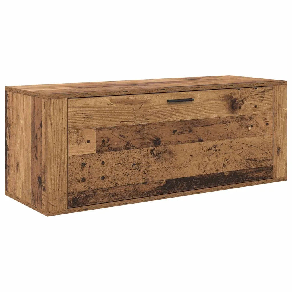 Mobile per scarpe con porta Legno vecchio 100 x 35 x 38 cm 881018