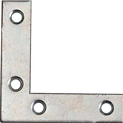 ANGOLARE RINFORZO - ZINCATO S.MM 1,8 CF=PZ 100 MM 50X50X12- 1 confezioni
