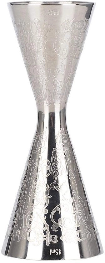 Set di Misurazione Cocktail in Acciaio Inossidabile 30ml/45ml - Set di Misurazione Cocktail - Set di Misurazione Cocktail Completo - Set di Misurazione Cocktail con Scalo - Misurazione Precisa - Facile da Pulire - Jigger