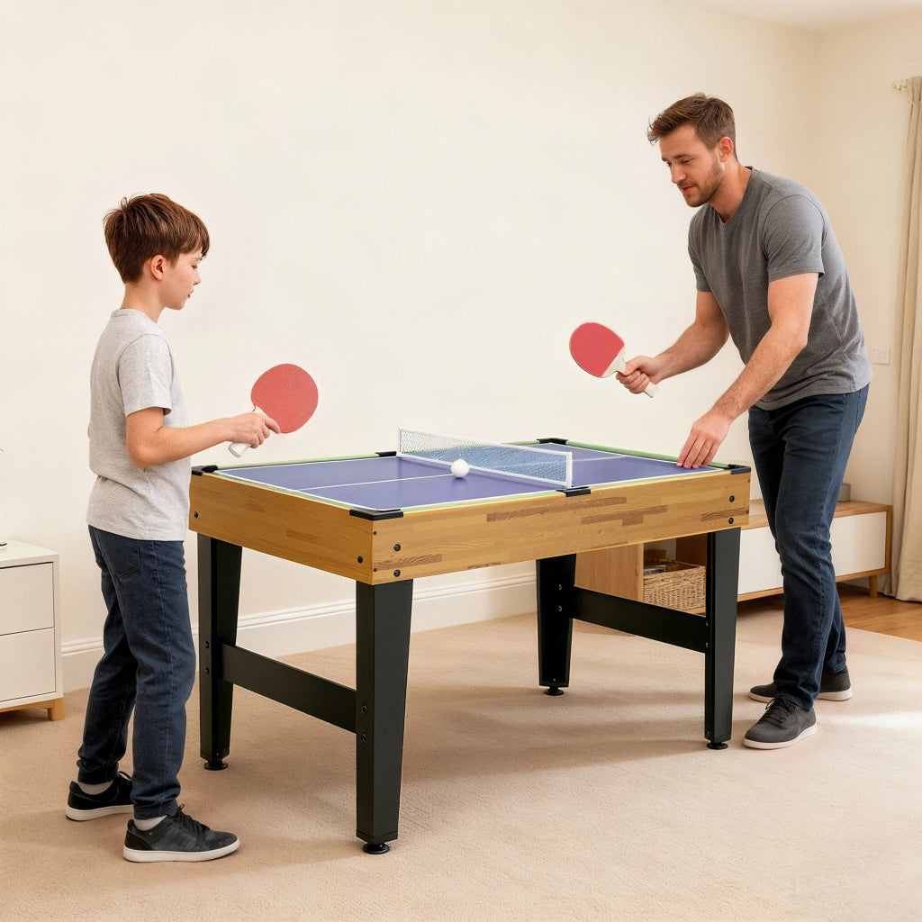 Tavolo da gioco 13 in 1 ¨C zephmum ¨C Noce