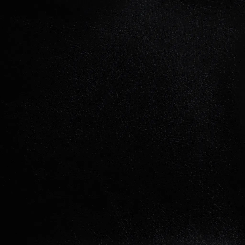Poltrona Cabriolet e Poggiapiedi Nera Similpelle 356463