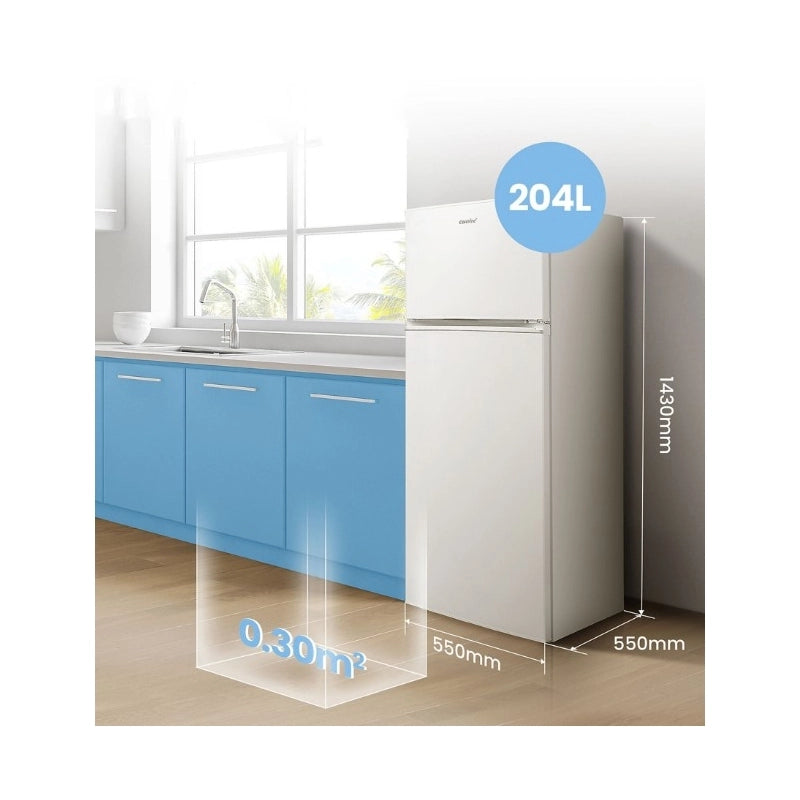 COMFEE' RCT284WH2A Frigorifero Doppia porta Statico 204lt Classe E – Bianco