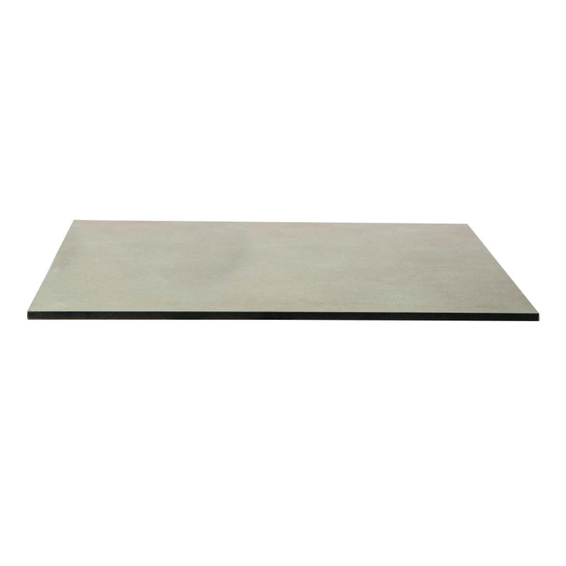 Top tavolo hpl grigio quadro cm 79x79x1