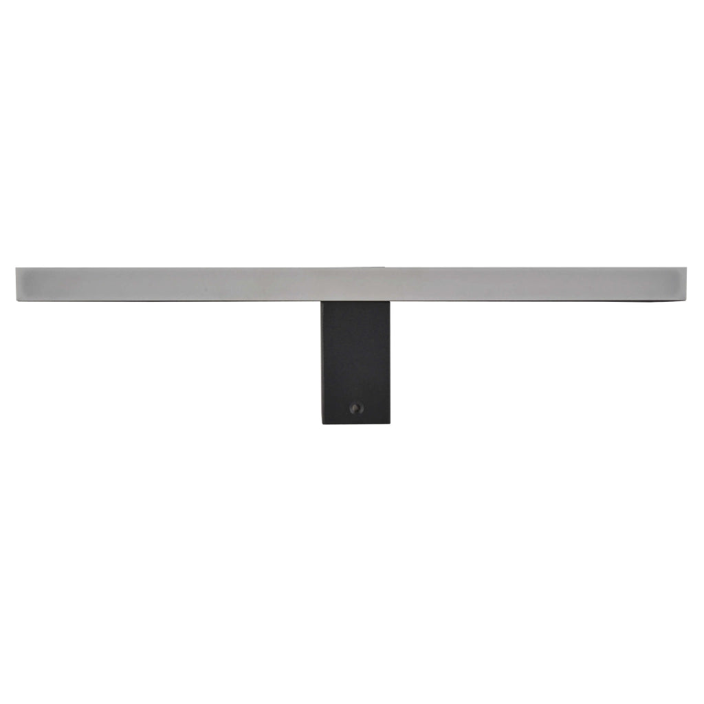 Applique bagno Nevada M LED nero IP44 LightPrestige