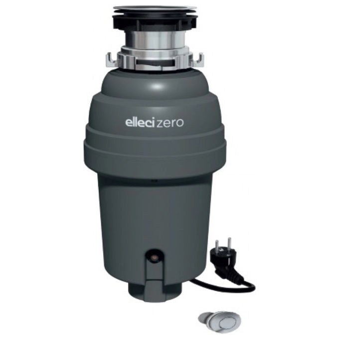 Elleci TDZ100GR Serie 100 Dissipatore Tritarifiuti 750 W 1070 ml Air Switch colore Grigio