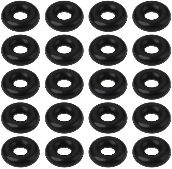 Set di O-ring per trasmissione - 20 pezzi - 1:10 auto RC - Gomma nitrile - 2x2x6 mm - Compatibile con T-amiya/HBX