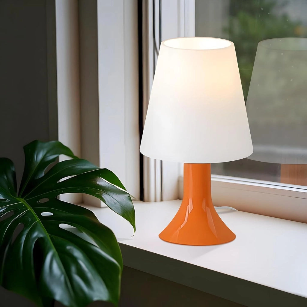 ZMH Lampada da tavolo con cavo set 2 pezzi E14 piccola per soggiorno comodino