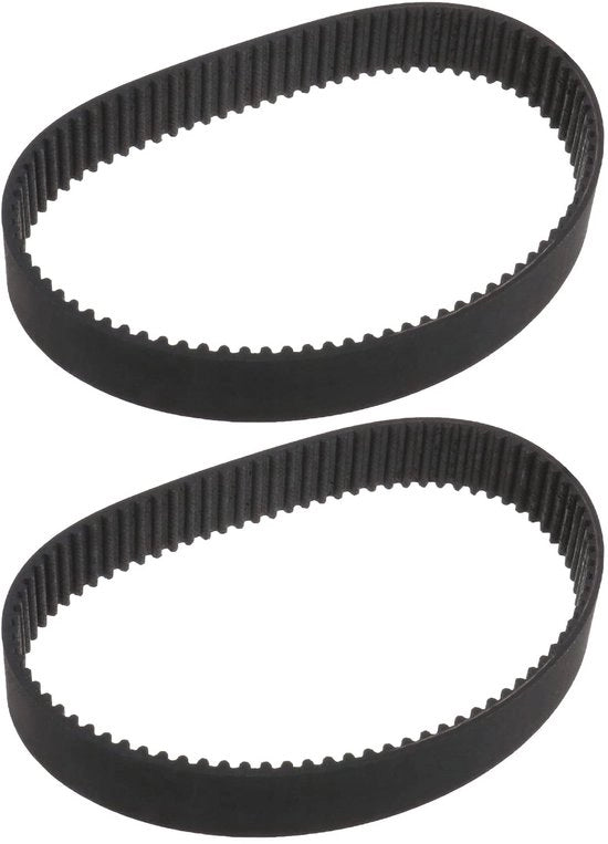 Macchina a sfregamento in gomma - 85 denti - Resistente al logorio - 14 mm di larghezza - Gomma di alta qualità - 2 pezzi - Compatibile con Bosch FO150 F...