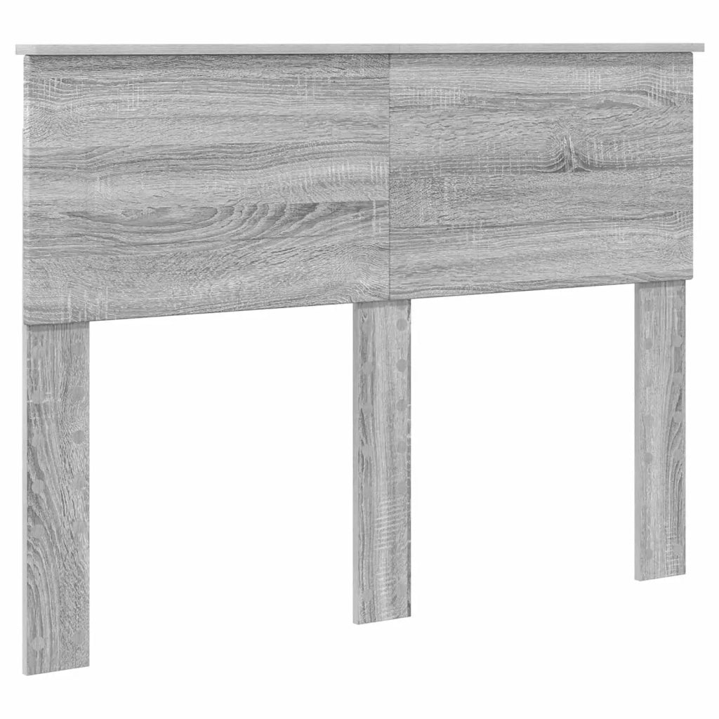 Struttura del letto con testiera Grigio Sonoma 135 x 190 cm 3408681
