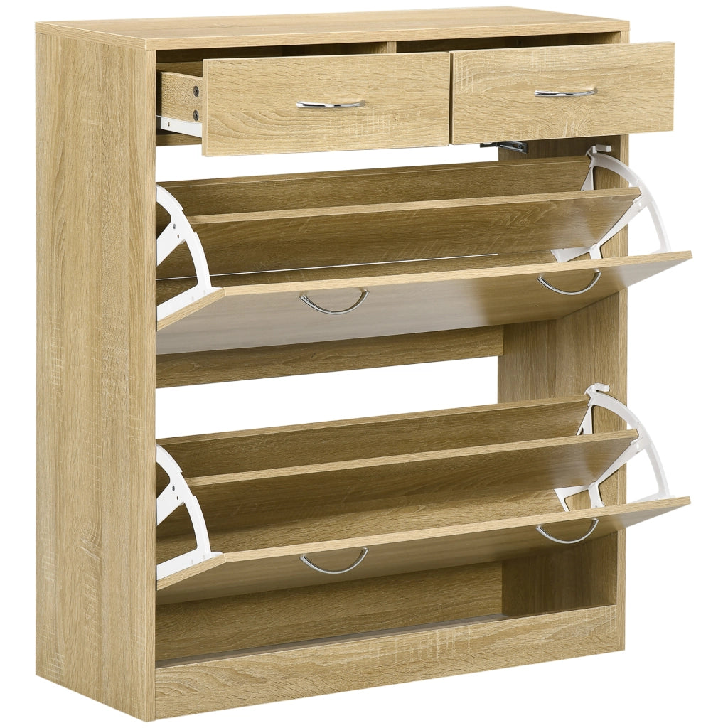 Scarpiera con cassetti e ante ¨C Minimal ¨C 80x30x91,5 cm