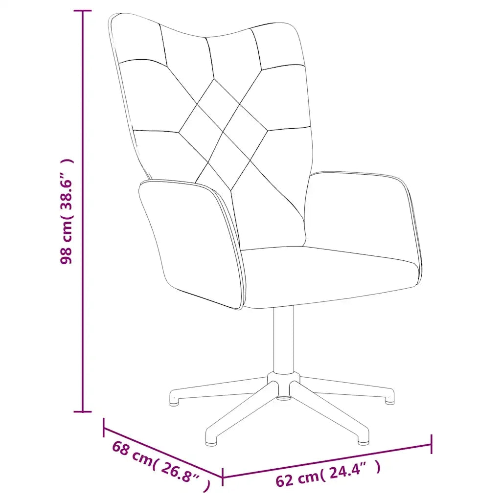 Sedia Relax con Sgabello in Tessuto Patchwork 328202