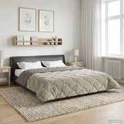 Duvet Invernale 200 x 200 cm Inverno Grigio chiaro Traspirante 42026316