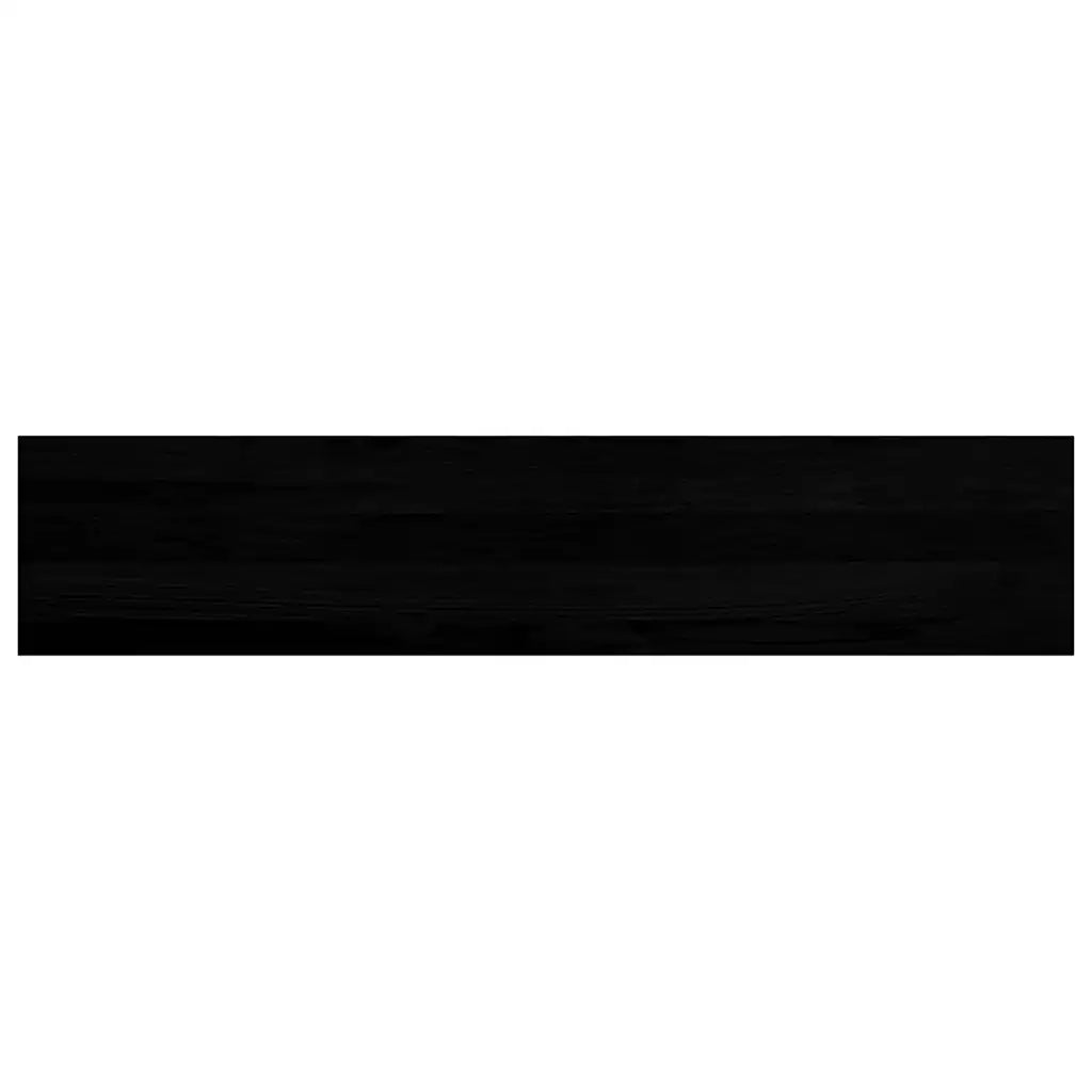 Gradini 2 pz Marrone-nero 120x25x2 cm Legno Massello Rovere 3283801