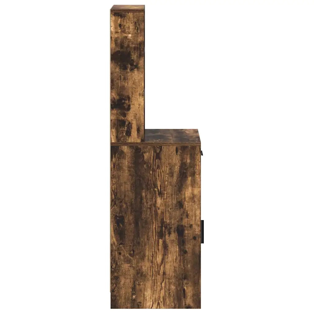 Credenza Rovere fumé 40 x 40,5 x 135 cm Legno multistrato 865077