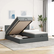 Struttura Letto Pouf con Materassi 200x200 cm in Tessuto 3311981