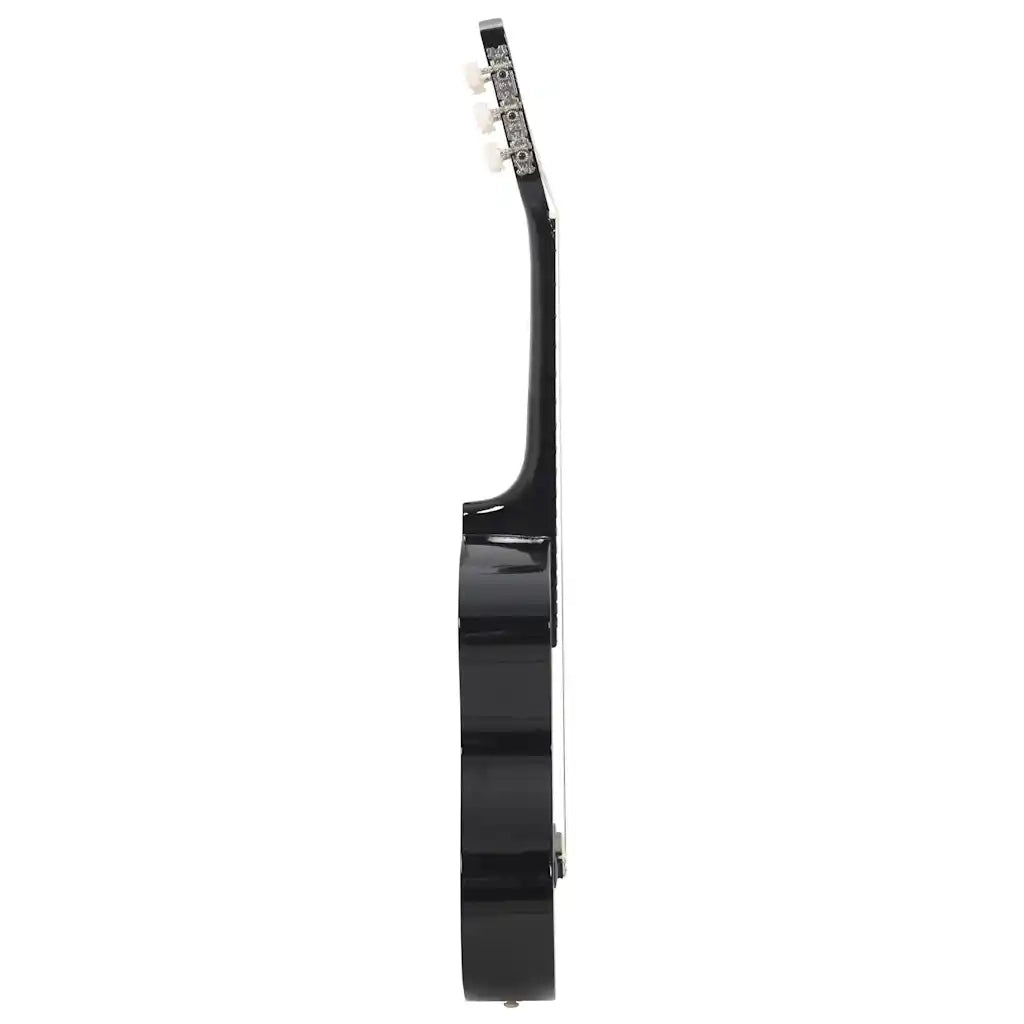 Chitarra Classica per Principianti e Bambini Nera 1/2 34" 70126