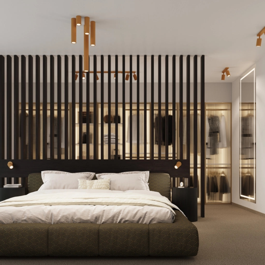 Lampada da soffitto KARBON 40 oro
