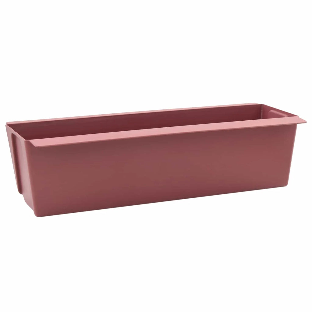 Fioriere per Euro pallet 24 pcs Marrone 36 x 13,5 x 9,5 cm 42037209
