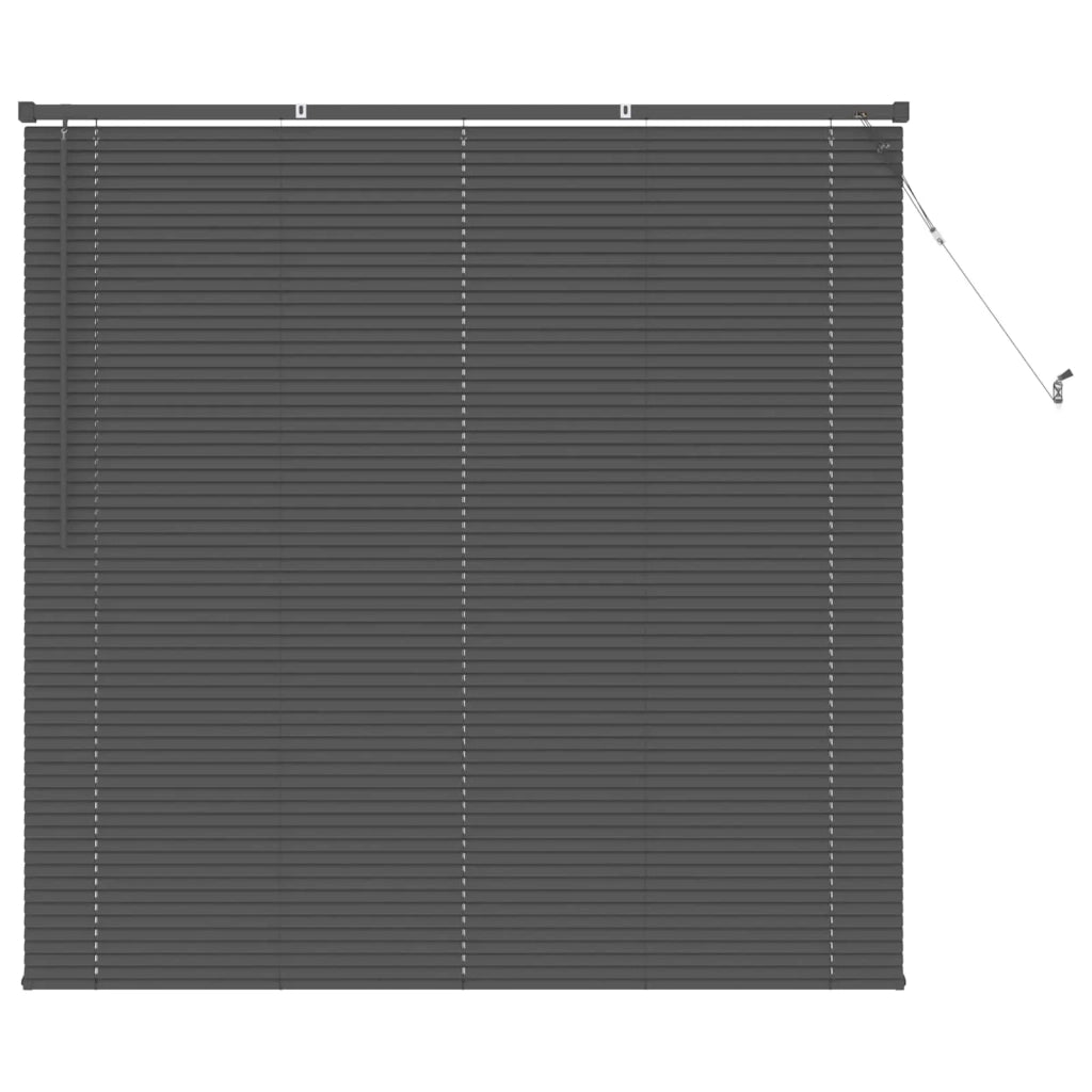 Tenda Veneziana | Tenda a lamelle Grigio Argento 150 x 130 cm 25 mm PVC