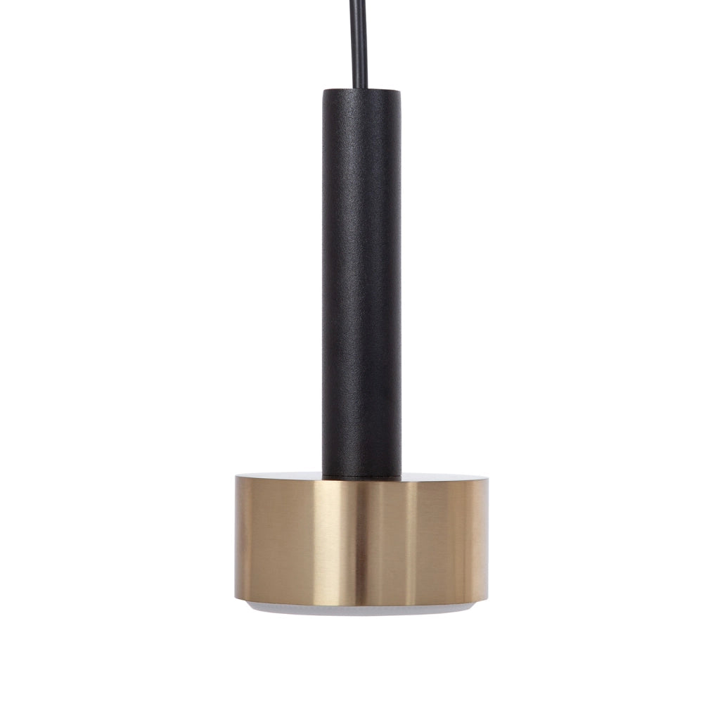 Lampada a sospensione STAMP nera oro 3xGX53 Sigma Lighting