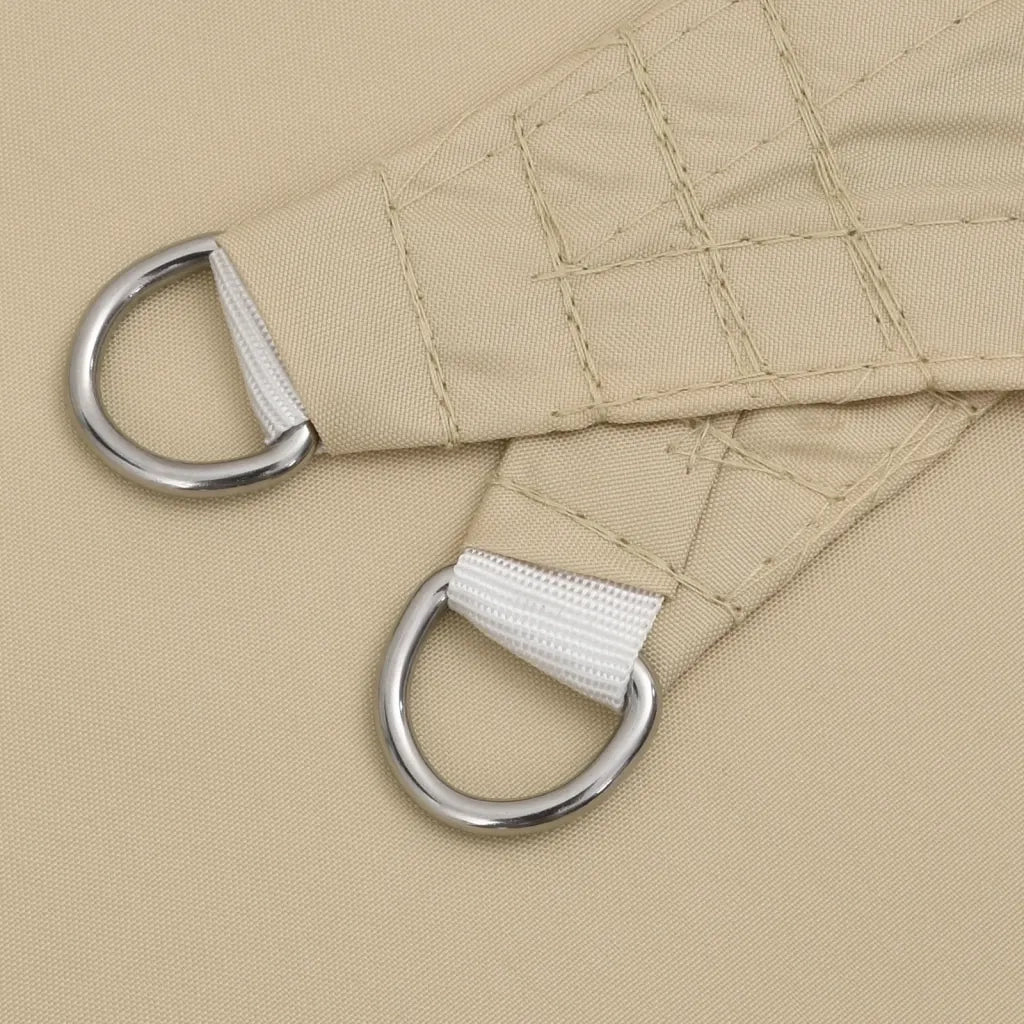 Parasole a vela | Telo Ombra | Vela da ombra Oxford Triangolare 4x5x6,4 m Beige