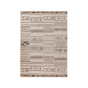 Tappeto moderno Jaka 100 in ciniglia e cotone multicolor