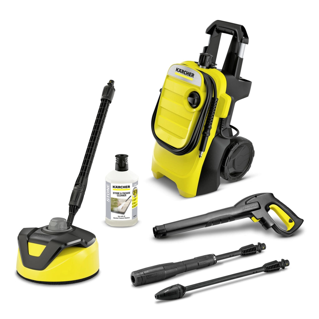 KARCHER Idropulitrice K 4 Compact Home - Pressione: 20  max. 130 bar - Portata: 420 l/h - Potenza allacciata: 1.8 kW