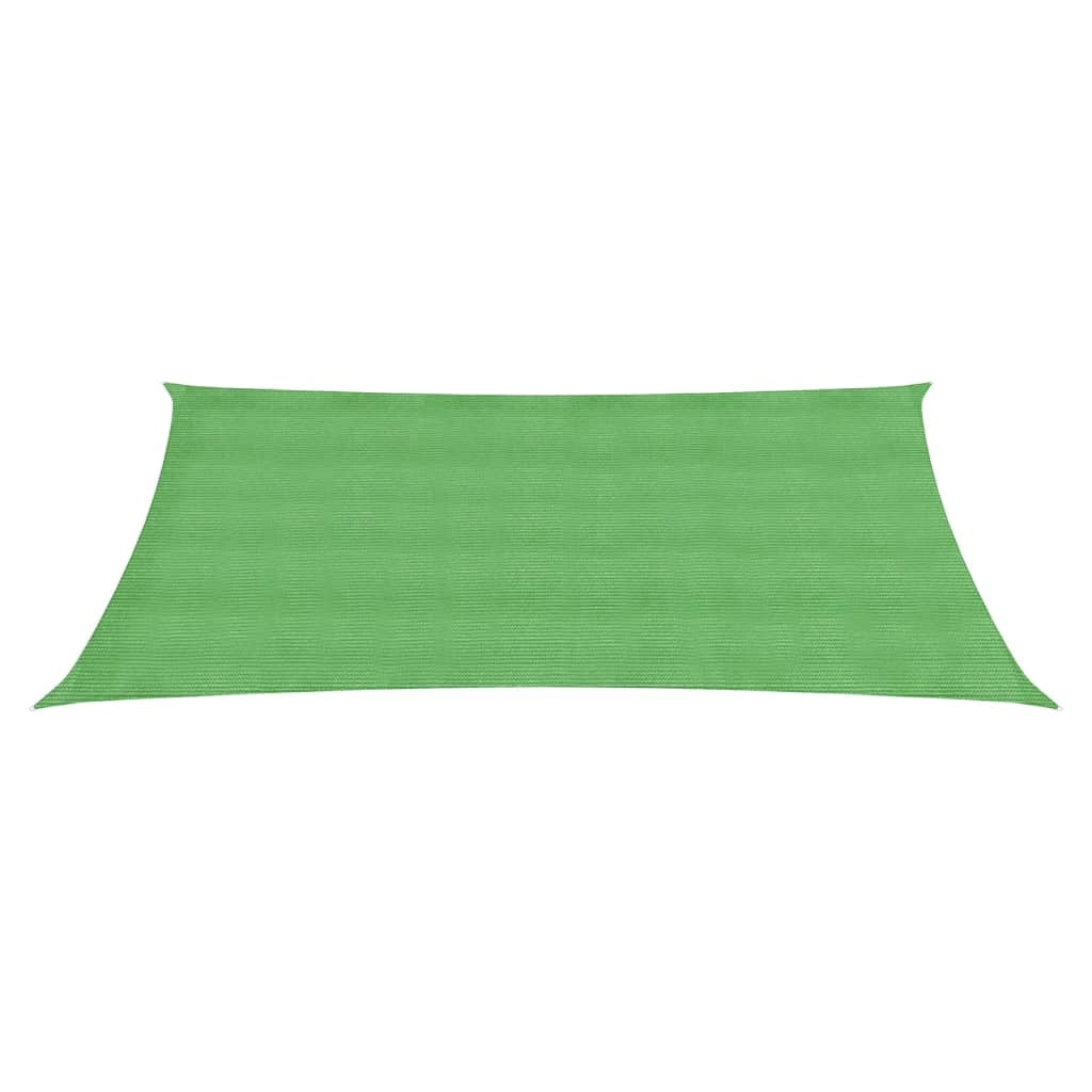 Vela ombreggiante/ombrellone 160 g/m² HDPE 2 x 4 m verde chiaro 02_0009368