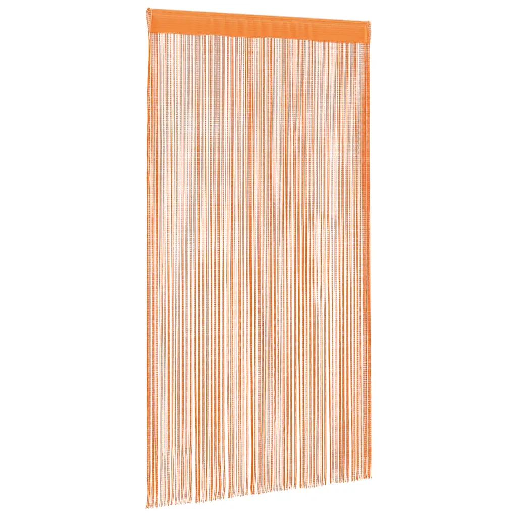 Tende a Filo 2 pz Arancio 140x250 cm