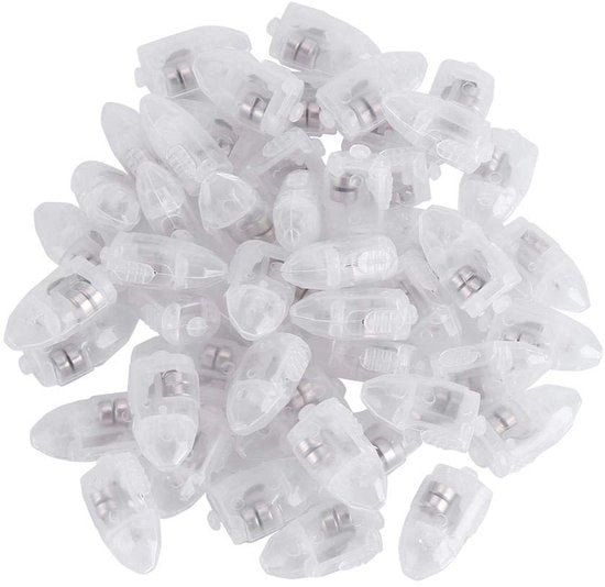 Illuminazione LED Mini - Illuminazione Decorativa - Resistente all'Acqua - Bianca - Illuminazione per Feste - Adatta per Matrimoni e Festival - 50 pezzi/set