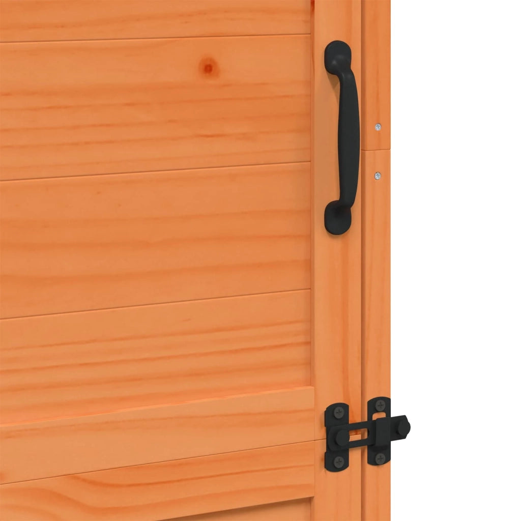Capanno da Giardino con tetto Marrone 59,5 x 56 x 176,5 cm 42033447