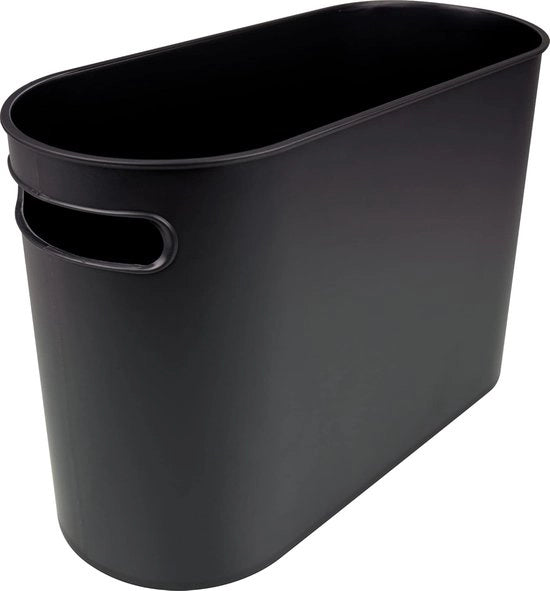 Contenitore ovoidale da 22 litri - nero - plastico - 1 pezzo