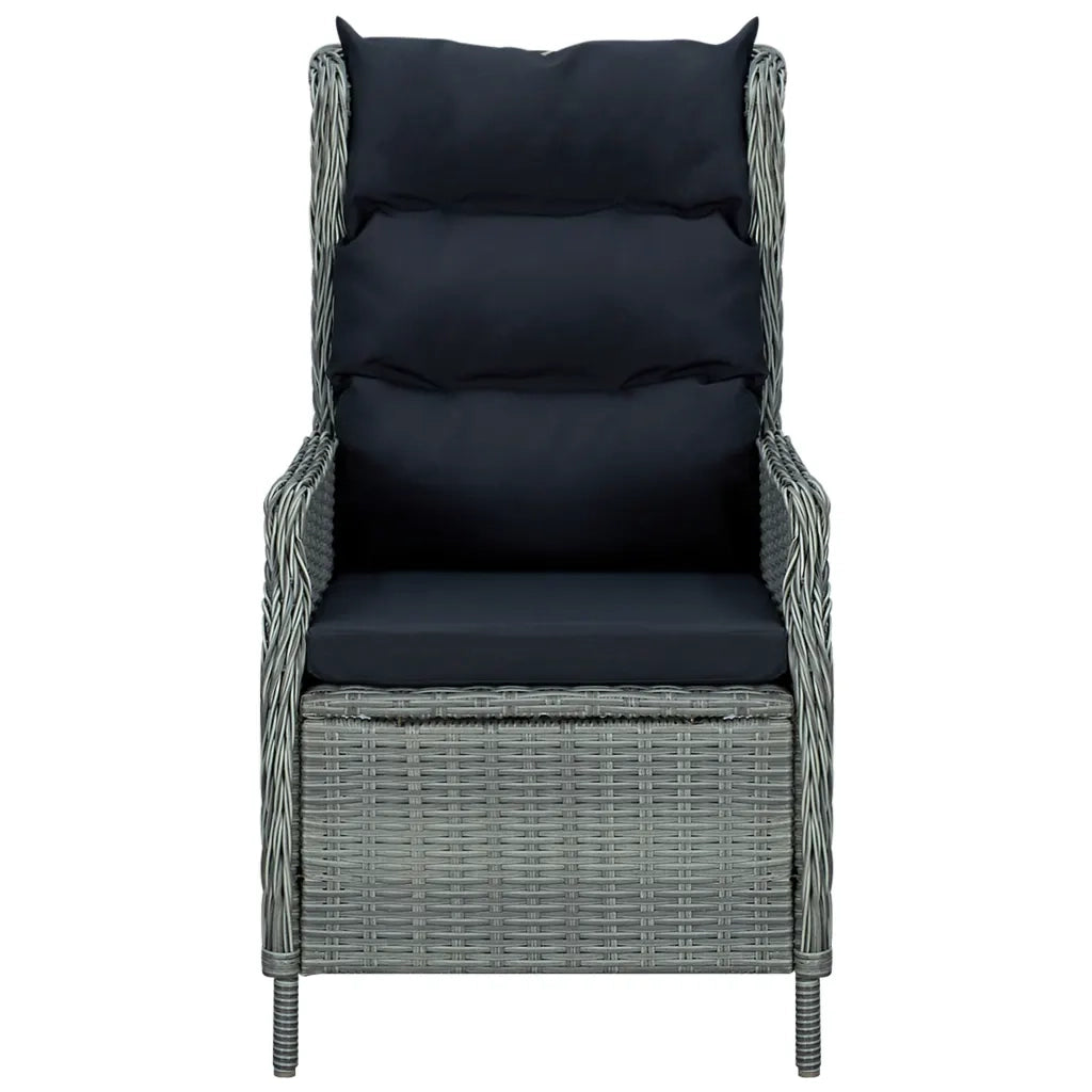 Set da Pranzo da Giardino 7 pz Grigio Chiaro 3099665