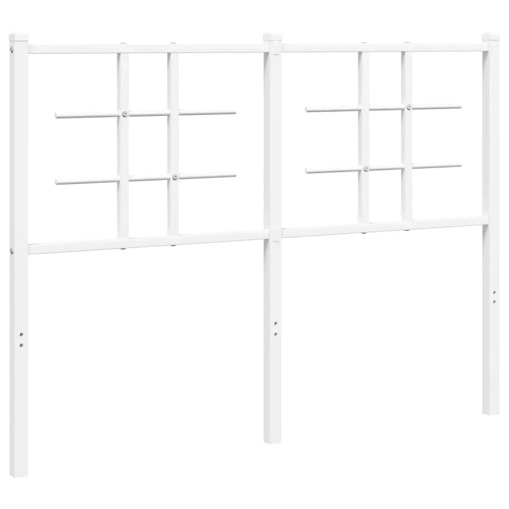 Testiera di Ricambio in Metallo Bianco 120 cm 355641