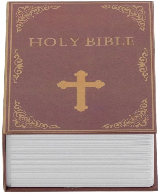 Cassetto di Archiviazione Sicuro - Libro - Dizionario Biblico - Cassetto di Sicuro Smontaggio con Chiusura a Combinazione - Legno - 1,15 Litri - Adatto per ...
