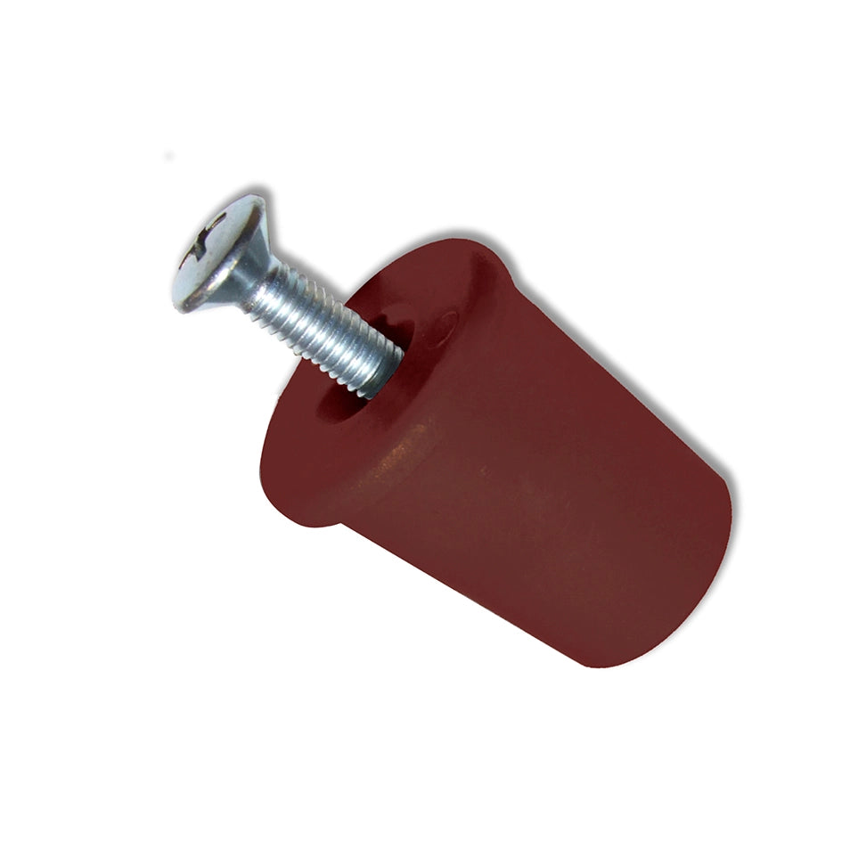 Tappi d'arresto 40 mm. - marrone - 6 pz.