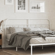 Testiera di Ricambio in Metallo Bianco 160 cm 377201