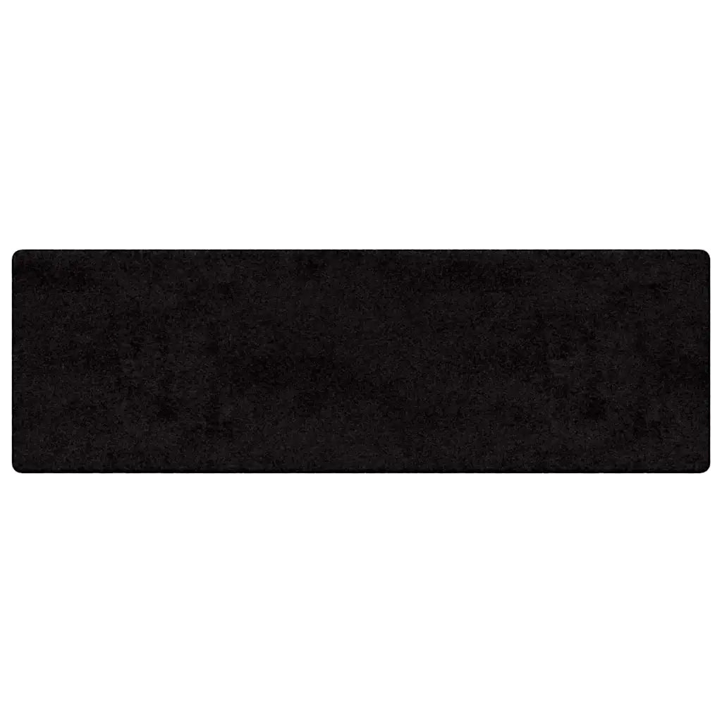 Runner in Moquette | Runner Tappeto Nero 100 x 250 cm 100% Polipropilene Tuft
