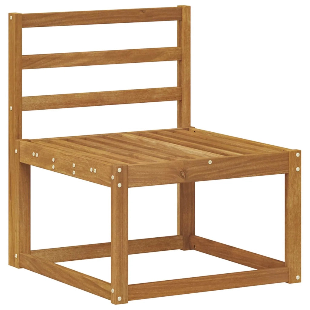 Set di divani da esterno 4 pcs Naturale