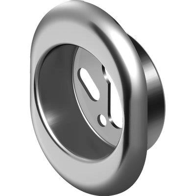 BOCCHETTA ANTISTRAPPO DEFENDER MRM500 DISEC  CROMO SATINATO I.MM 38/31 D.MM 50 H.MM 25