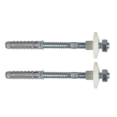 2 PZ ELEMENTI DI FISSAGGIO FISCHER PER LAVABI WST- Tass 12 Viti M10x120- FISCH- pezzi 1