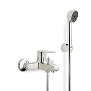 MISCELATORE MONOCOMANDO VASCA CON ACCESSORI LINEA LOGOS- Cromo- MAMOL- pezzi 1
