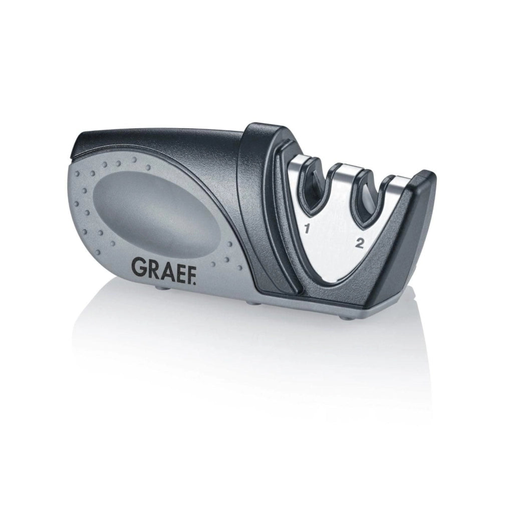 Graef Piccolo Affilacoltelli a strappo Nero, Grigio