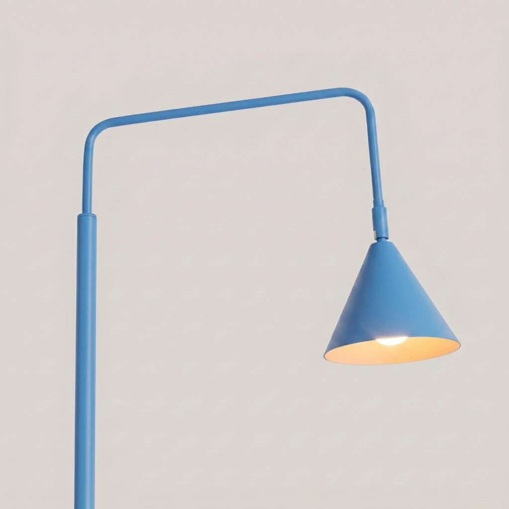 Lampada da terra NOX azzurro