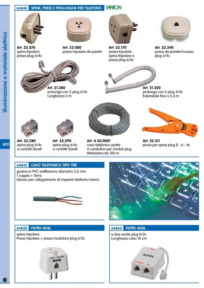 100pz fme art.22.280 spina plug 4-4c cod:ferx.5751
