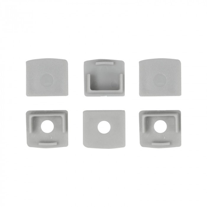 Profilo LED incasso GP02 anodizzato diffusore opale 2m Ecolight
