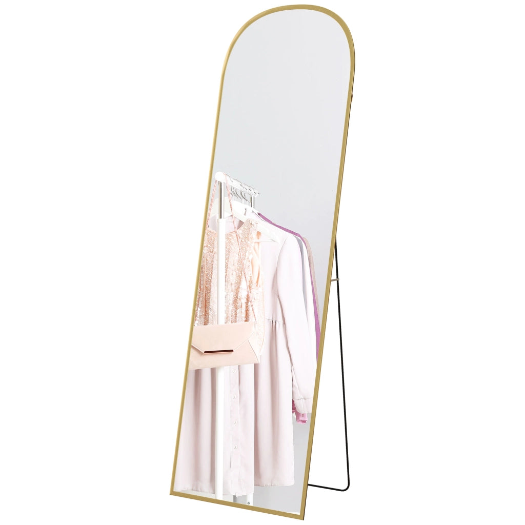 Specchio intero moderno ¨C zephmum ¨C 50x1.5x161.5 cm oro