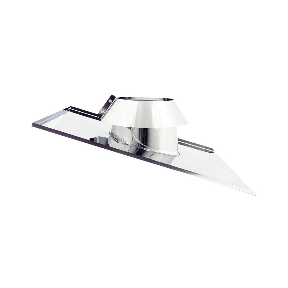 Faldale inclinato da 80mm in acciaio inox 6 decimi aisi 304